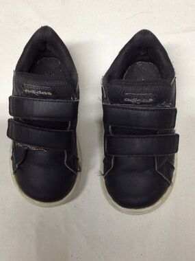 adidas Black Kids Velcro Sneakers